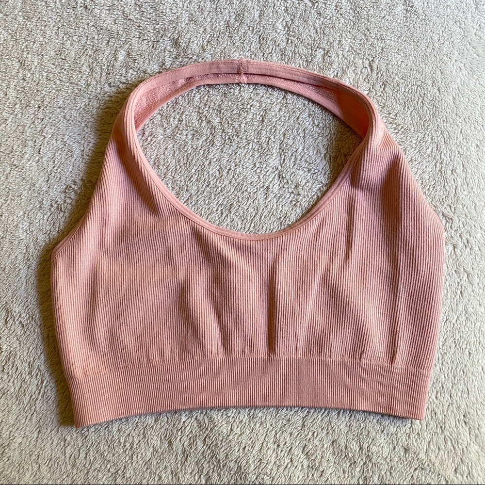 New | PacSun | Ribbed Halter Bralette Small - Picture 4 of 5
